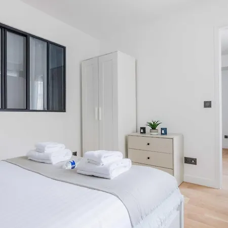 Serene Apartment 6P 2Br - Puteaux La Defense Exterior foto